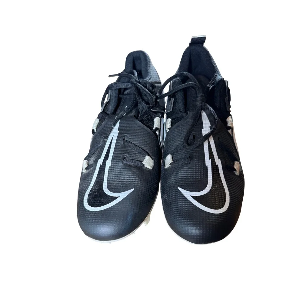 Nike Alpha Menace Pro 3 Black White Football Cleats Mens 9.5 CT6649-001